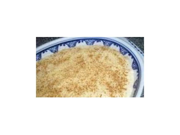 Tapioca doce com laranja