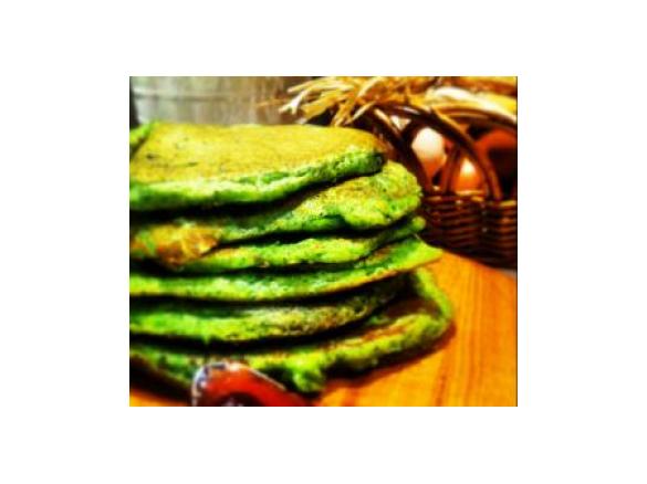 panquecas de espinafres