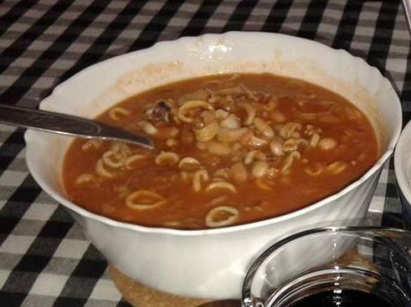 Feijoada de lulas (adaptada) - Chef Henrique Sá Pessoa