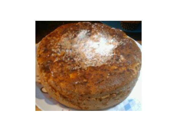 Bolo de maçã com canela