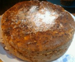 Bolo de maçã com canela