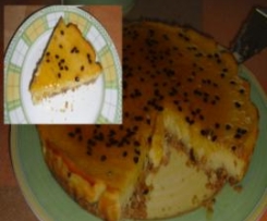 Delícia de Iogurte com muesli e maracujá