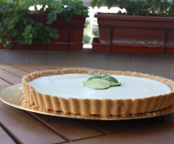 tarte de lima - para dias quentes e amantes de Lima!