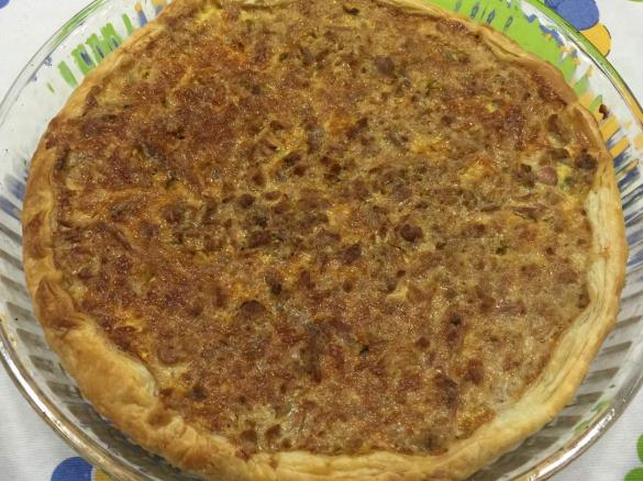 Quiche de Legumes e Atum
