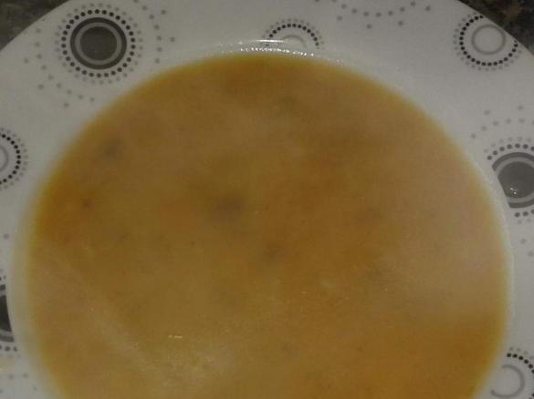 Sopa de feijão e abóbora