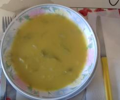 Sopa do que há no frigorífico