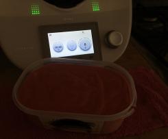 Gelado de morango ???? cremoso sem leite evaporado