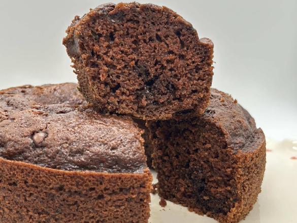 Bolo de curgete e chocolate