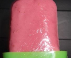 Gelado de Morangos Frescos com Iogurte