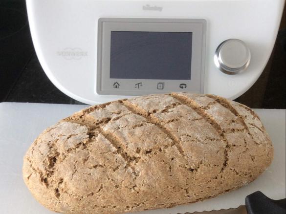 Pão de Centeio Integral e Trigo Integral