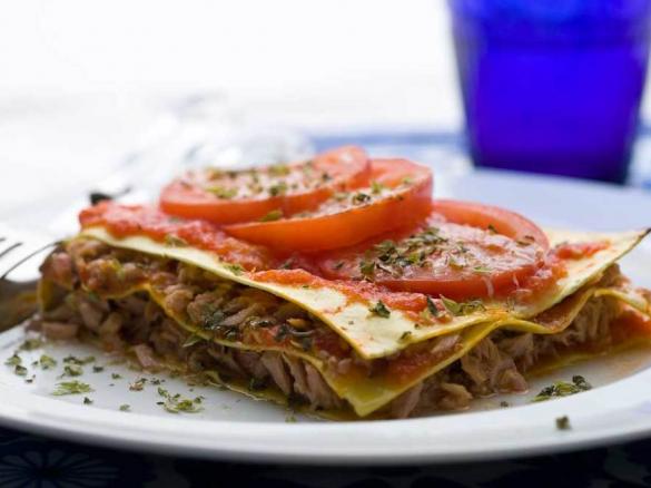 Lasanha de Atum rápida