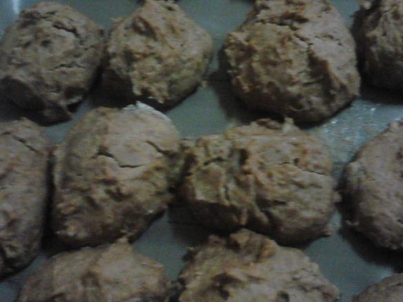 Bolinhos de batata doçe e amêndoas