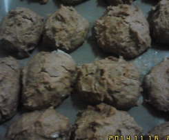 Bolinhos de batata doçe e amêndoas