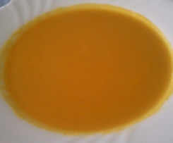 SOPA DE CENOURA