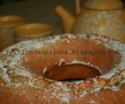 Bolo de Limão com Sementes de Papoila