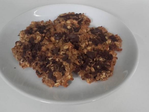 Bolachas de aveia e muesli