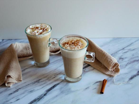 Latte de Abóbora e Especiarias
