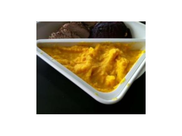 Puré de Couve-flor e cenoura