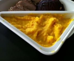 Puré de Couve-flor e cenoura