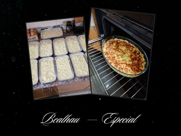 Bacalhau com natas Especial XXL (Adaptado de Graça António)