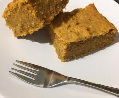 Bolo de cenoura vegan
