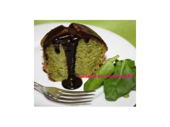 Bolo de Espinafres e Hortelã