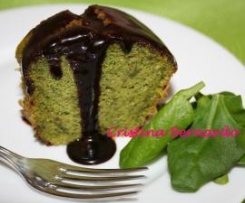 Bolo de Espinafres e Hortelã