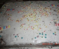 Bolo de amoras,framboesas