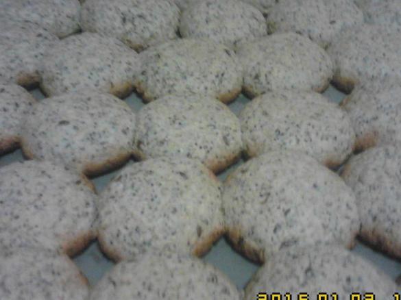 Bolinhos de amêndoa com fruta cristilizada