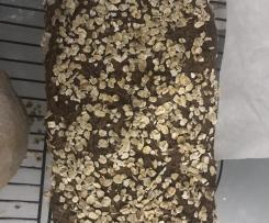 Variante Pão de Forma de Aveia e Iogurte (para formas de 30 cm)