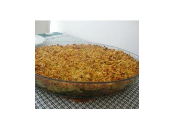Bacalhau Lascado com Broa