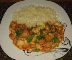 FEIJOADA DE POTA COM MARISCO 