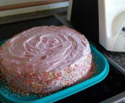 Cobertura/Recheio de Corneto de Morango