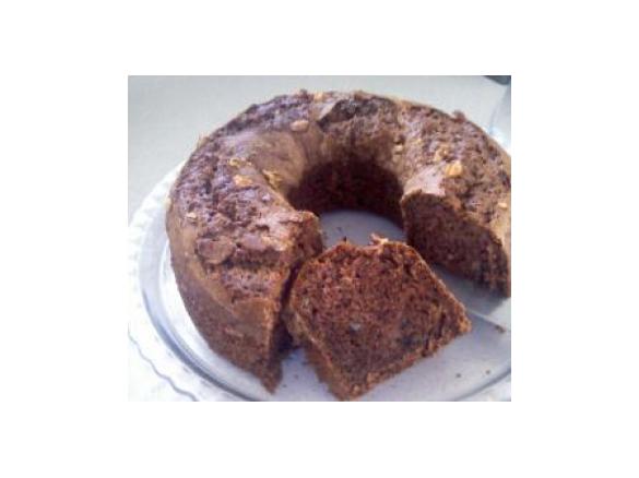 Bolo de Maça, nozes e canela