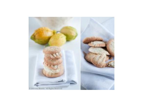 Cookies de Limão e Sementes de Papoila