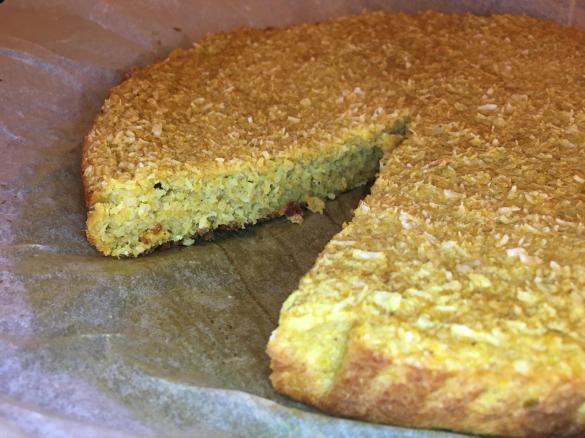 Bolo de abóbora e côco