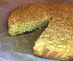 Bolo de abóbora e côco