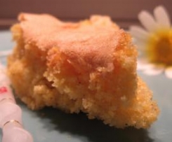 Pão de ló com farinha de milho