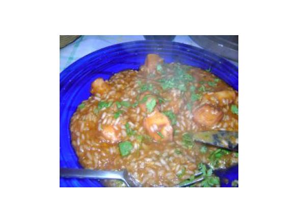 ARROZ DE TENTÁCULOS DE POTA 