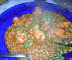 ARROZ DE TENTÁCULOS DE POTA 