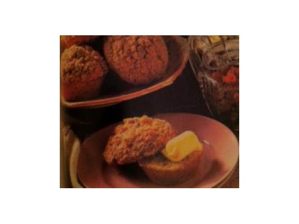 Muffins de Framboesa com Cobertura Estaladiça