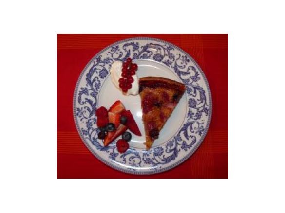 Tarte de Frangipane com Bagas Frescas