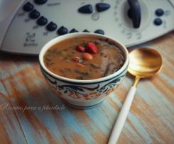 Caldo Verde com Couve-flor e Feijão Manteiga