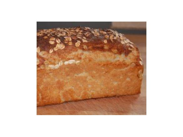 Pão de Forma de Aveia e Iogurte (para formas de 30 cm)