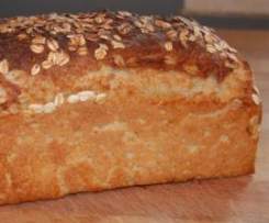 Pão de Forma de Aveia e Iogurte (para formas de 30 cm)