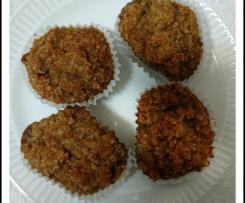 Bolinhos de coco castanhos