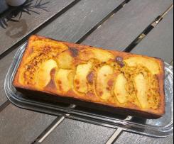 Bolo de pêra e maçã