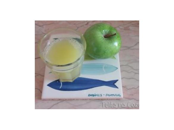 néctar de maçã verde