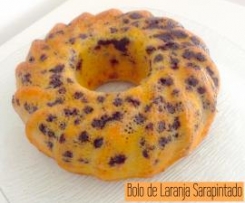 Bolo de Laranja Sarapintado