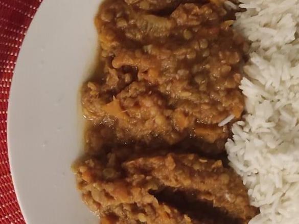 Bolonhesa de Lentilhas